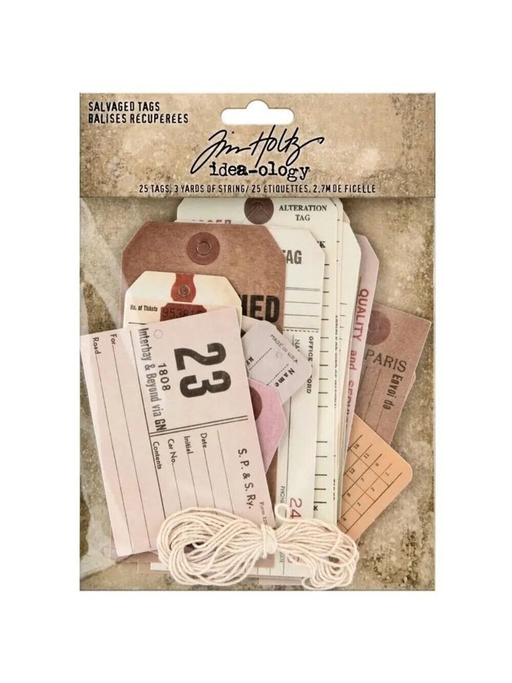 Tim Holtz Idea-ology Salvaged Tags